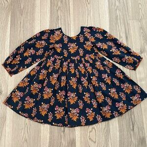 Pink Chicken Girls Long Sleeve Dress Size 4T